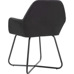 Pack de 6 sillas Kervin con reposabrazos tela 84x61x61 cm