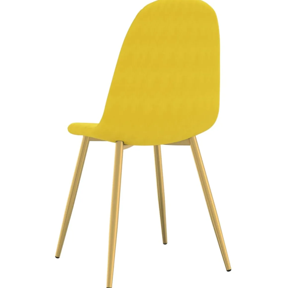 Pack de 4 sillas Legance tapizado acolchado 83x45x53,5 cm