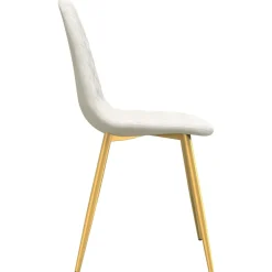 Pack de 4 sillas Legance tapizado acolchado 83x45x53,5 cm