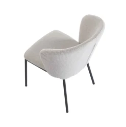 Pack de 2 sillas Margot respaldo acolchado 82x63x60 cm
