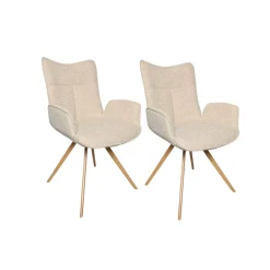 Pack de 2 sillas Mireia respaldo alto 91x57,5x56,5 cm