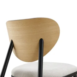Pack de 4 sillas Moon respaldo curvado 82,5x49x66 cm