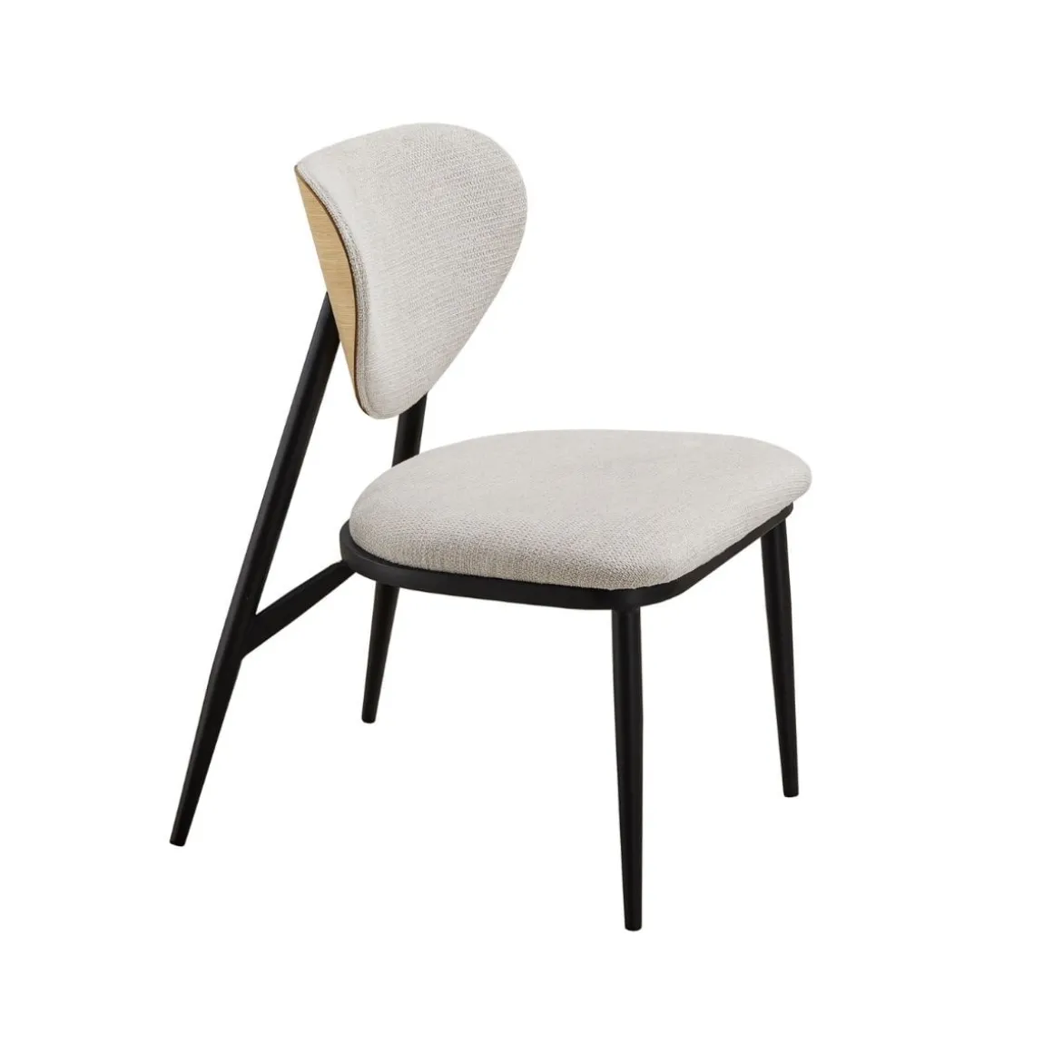 Pack de 4 sillas Moon respaldo curvado 82,5x49x66 cm