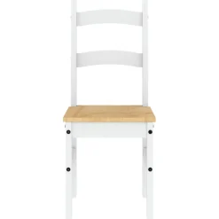 Pack de 2 sillas Moreo madera de pino 99x40x46 cm