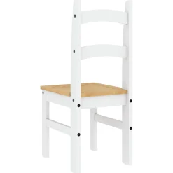 Pack de 2 sillas Moreo madera de pino 99x40x46 cm