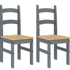 Pack de 2 sillas Moreo madera de pino 99x40x46 cm
