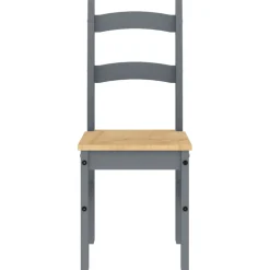 Pack de 2 sillas Moreo madera de pino 99x40x46 cm