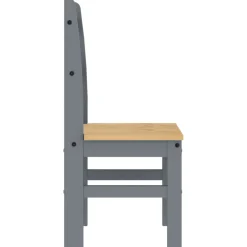 Pack de 2 sillas Moreo madera de pino 99x40x46 cm
