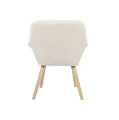 Pack de 2 sillas Nature acolchado microfibra 82x67,5x64 cm