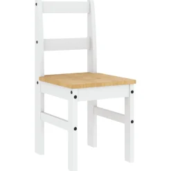 Pack de 2 sillas Panamá madera maciza pino 90x40x40 cm