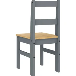 Pack de 2 sillas Panamá madera maciza pino 90x40x40 cm