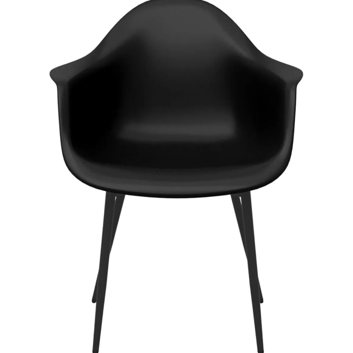 Pack de 4 sillas Sam con reposabrazos 84x64x59 cm
