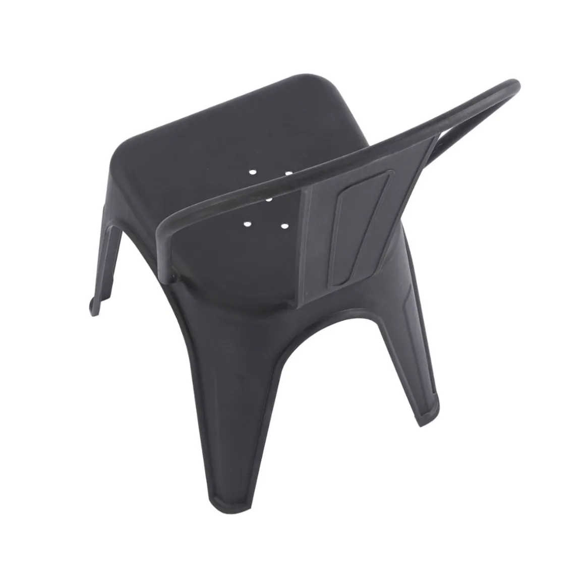 Pack de 4 sillas Tolix respaldo alto 85x45x45 cm