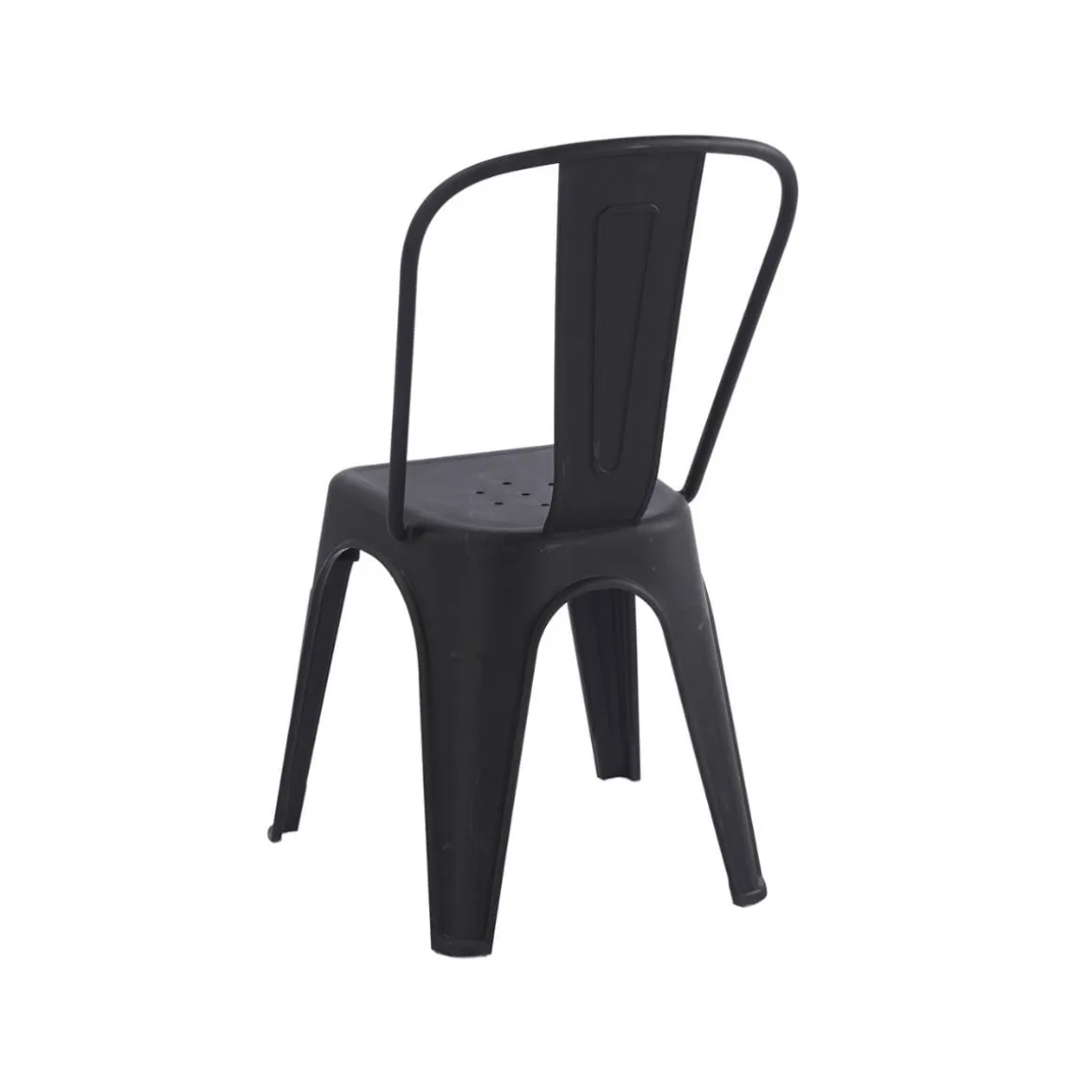 Pack de 4 sillas Tolix respaldo alto 85x45x45 cm