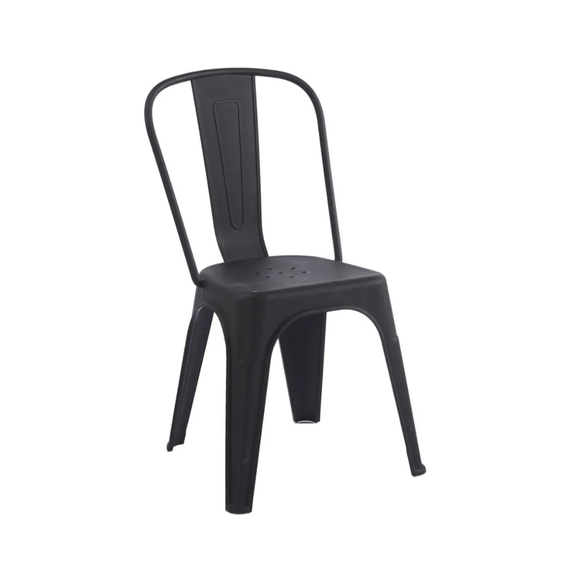 Pack de 4 sillas Tolix respaldo alto 85x45x45 cm