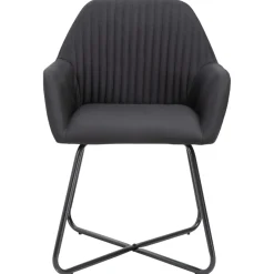 Pack de 4 sillas Valle asiento acolchado tapizado terciopelo 84x61x61 cm