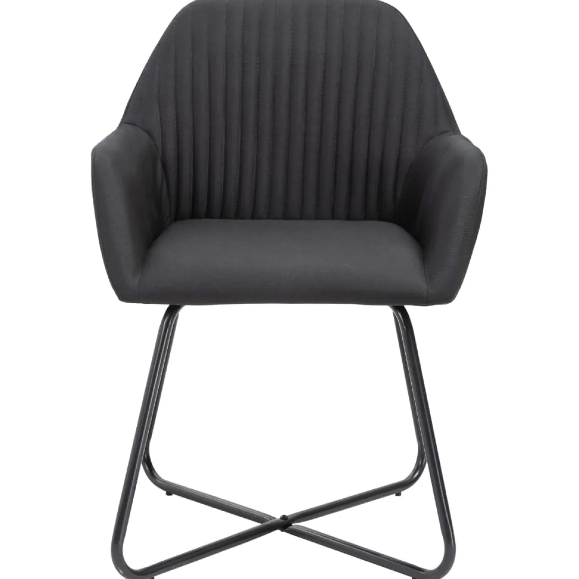 Pack de 4 sillas Valle asiento acolchado tapizado terciopelo 84x61x61 cm