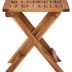 Pack de 2 tumbonas Reliax con mesita auxiliar madera de acacia