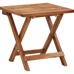 Pack de 2 tumbonas Reliax con mesita auxiliar madera de acacia