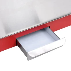 Palomitera con olla de teflón 1400W 2,7L rojo 68x54,5x40,5 cm