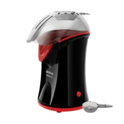Palomitero Cecotec Fun&Taste P’Corn 1200W con cuchara dosificadora negro