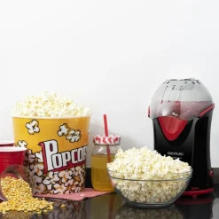 Palomitero Cecotec Fun&Taste P’Corn 1200W con cuchara dosificadora negro