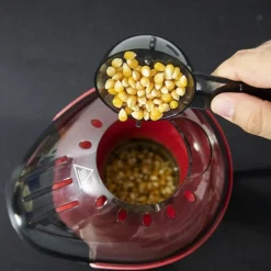 Palomitero Cecotec Fun&Taste P’Corn 1200W con cuchara dosificadora negro