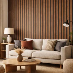Papel de pared efecto palillería 10 m