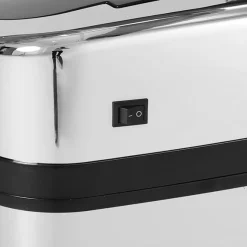 Papelera con sensor Homcom 30L inox 58x33x25 cm