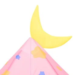 Parque de juegos infantil PinkDream 2 tiendas + túnel multicolor 128x120x301 cm