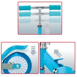 Patinete Scooter Funny Fast CB Riders 2 ruedas +3A 80x32x62 cm