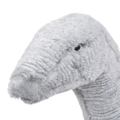 Peluche de dinosaurio Braquiosaurio XXL gris 58x138 cm
