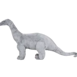 Peluche de dinosaurio Braquiosaurio XXL gris 58x138 cm