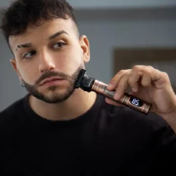 Perfiladora de pelo Cecotec Bamba PrecisionCare Warrior 1500 mAh 4 peines guía cobre
