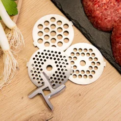 Picadora Cecotec Crusher 1400 Steel 1360W 3 placas + cuchilla inox