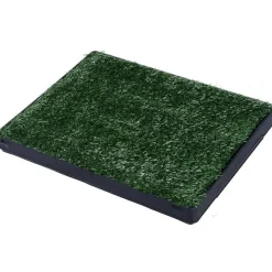 Pipican PawHut inodoro para perros efecto hierba verde 6x63x51 cm