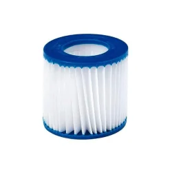 Piscina hinchable Avenli 2074L con depuradora de cartucho redonda azul Ø240x63 cm