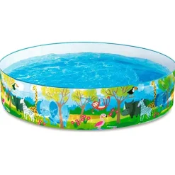 Piscina hinchable infantil Safari 600L Ø183x38 cm