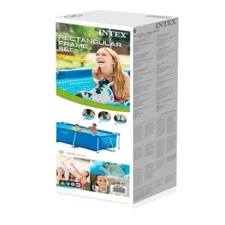 Piscina rectangular Small Frame Intex familiar 28270 1662L 220x150 cm