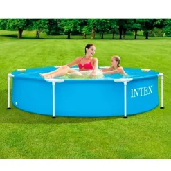 Piscina redonda Metal Frame Intex 28205NP 1828L +6A Ø244x51 cm