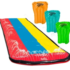 Pista deslizante de agua Slip'n Slide + 3 boogie boards +5A 210x487 cm