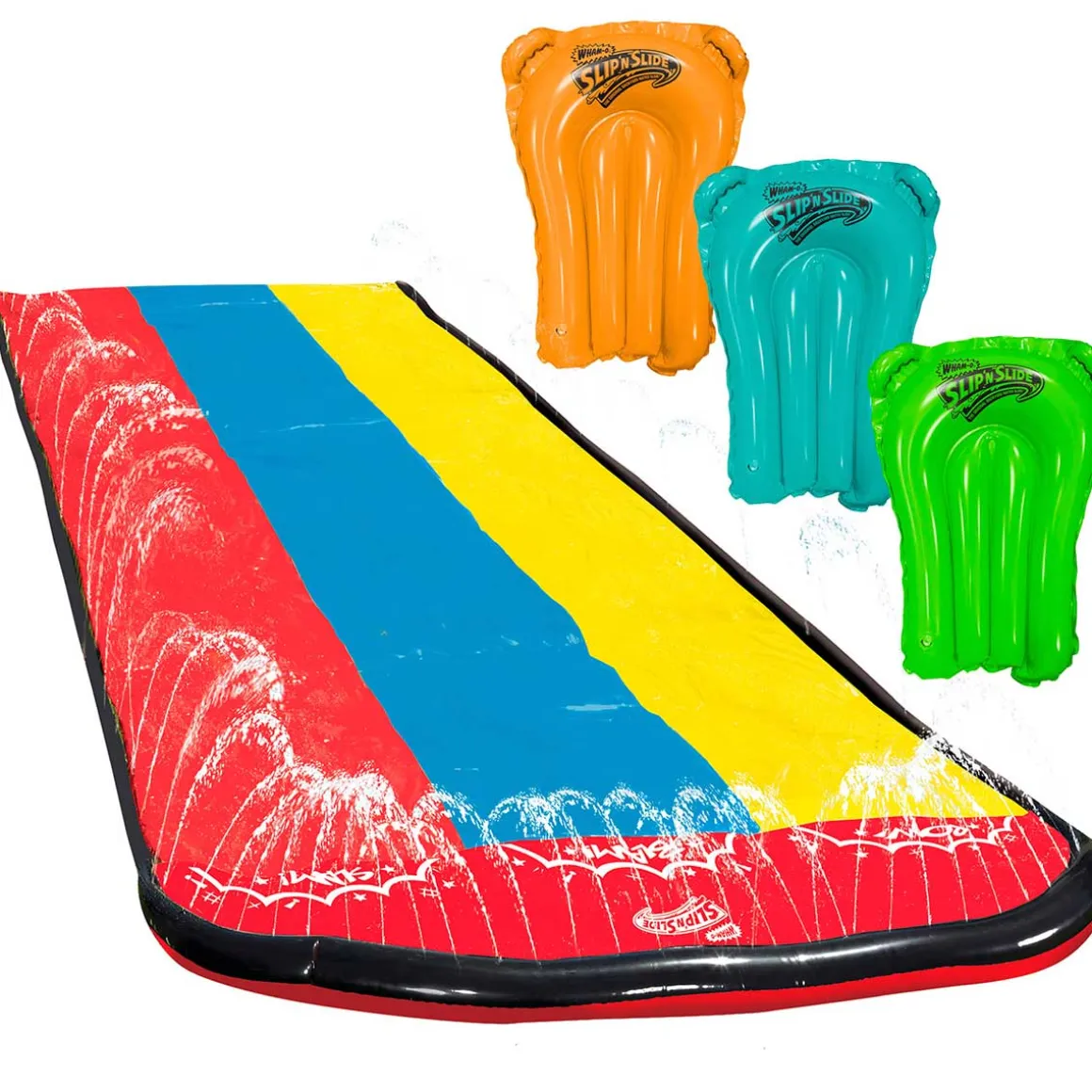 Pista deslizante de agua Slip'n Slide + 3 boogie boards +5A 210x487 cm