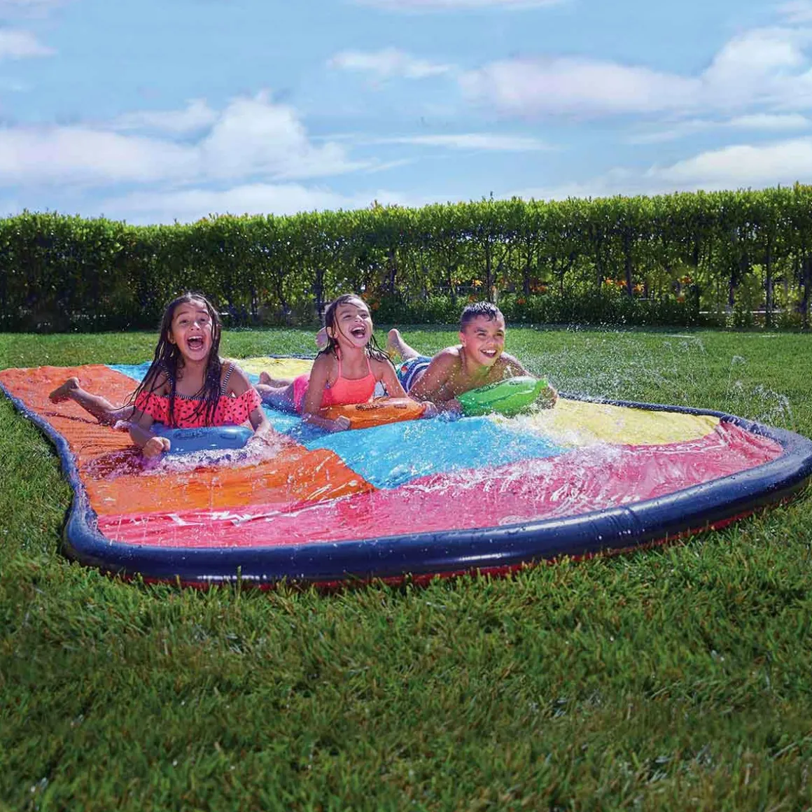 Pista deslizante de agua Slip'n Slide + 3 boogie boards +5A 210x487 cm
