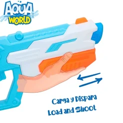 Pistola de agua Aqua World CB Toys 598ml +3A 33 cm