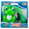 Pistola de agua con depósito/mochila Super Shooter rana +3A verde