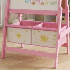 Pizarra infantil Solere Aiyaplay 3 en 1 con cestas 3-8 años 94x54x46 cm