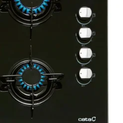 Placa Cata CIB-6031BK Cristalgas 4 fuegos 59cm