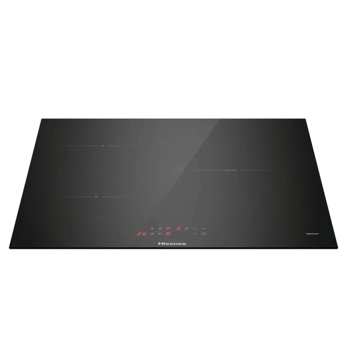 Placa de inducción Hisense HI6311BSCE 7200W 3 zonas negro 59 cm