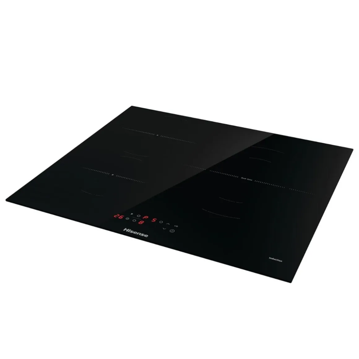 Placa de inducción Hisense HI6311BSCE 7200W 3 zonas negro 59 cm