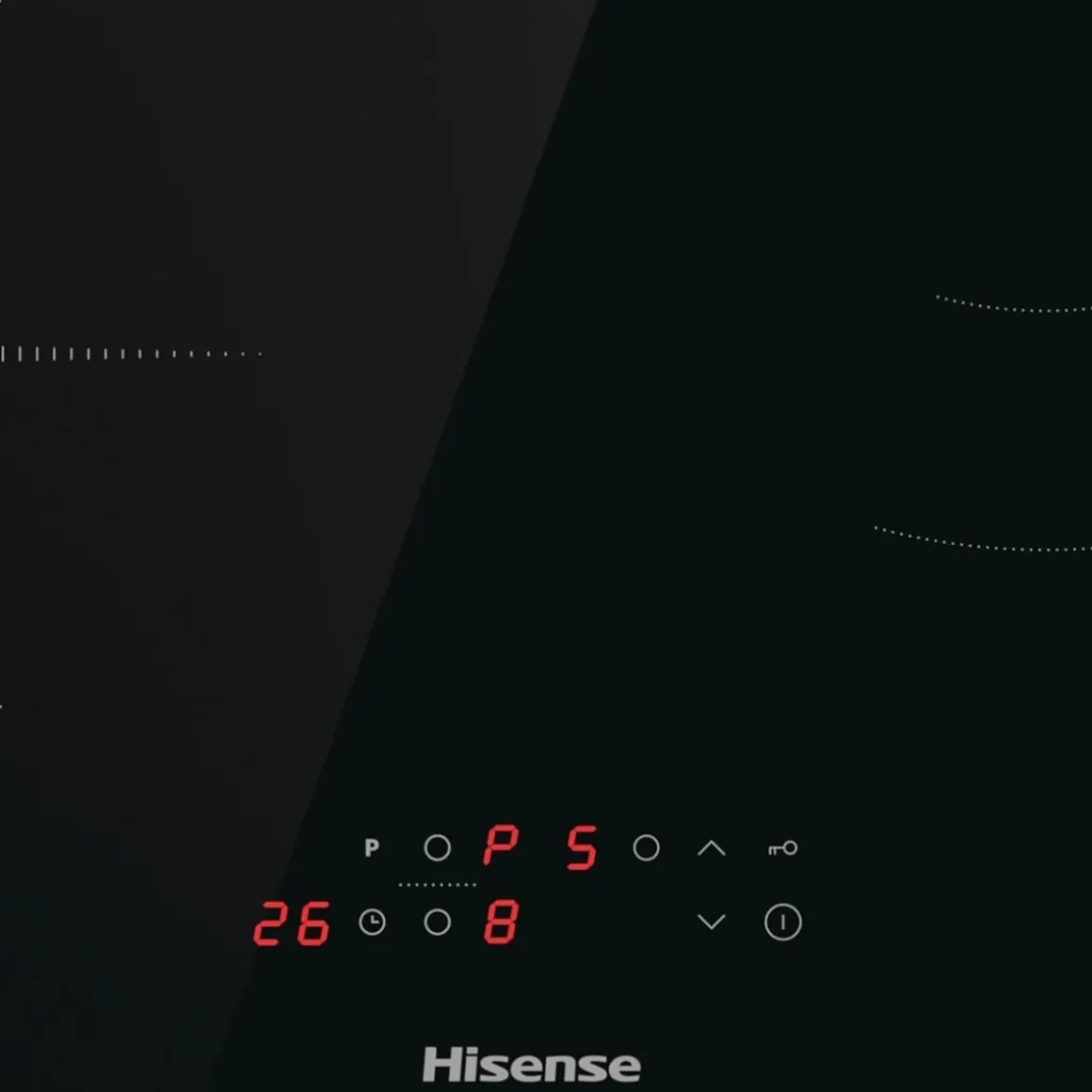 Placa de inducción Hisense HI6311BSCE 7200W 3 zonas negro 59 cm